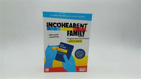 incoherent game pdf|Incohearent: Family Edition Party Game: Rules and Instructions for How.
